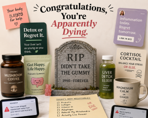 Congratulations, You’re Apparently Dying